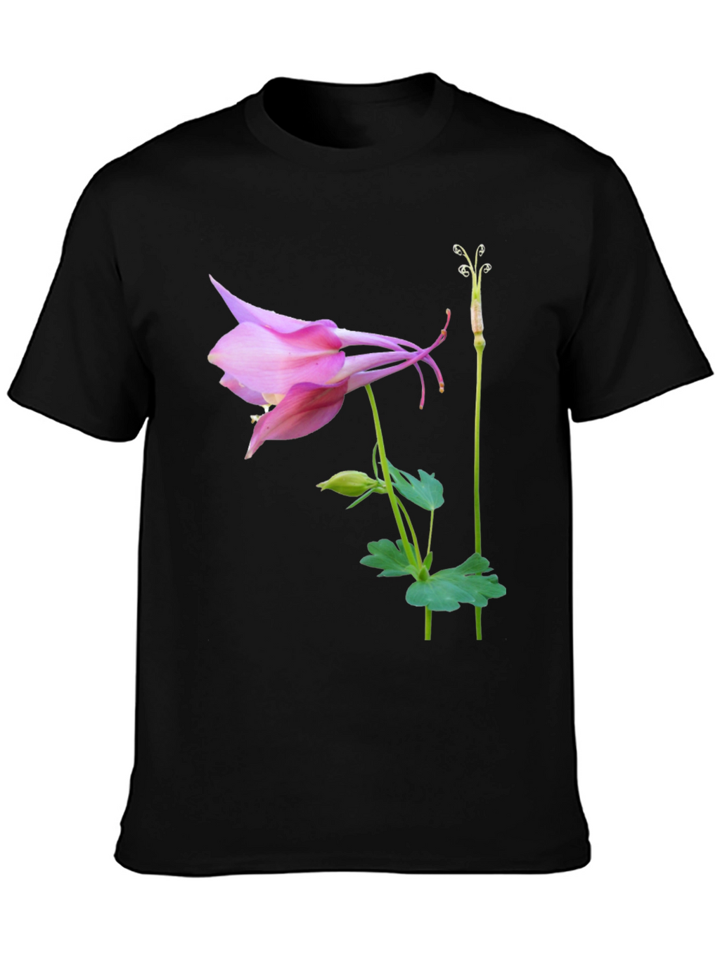 Floral Graphic T-Shirt - Unique Botanical Design