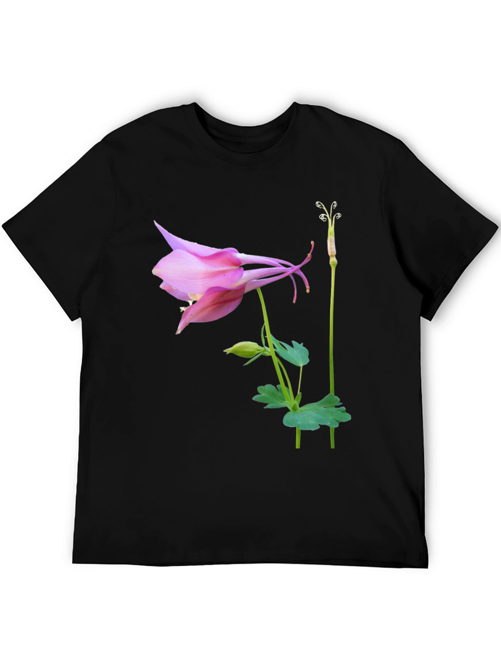 Floral Graphic T-Shirt - Unique Botanical Design
