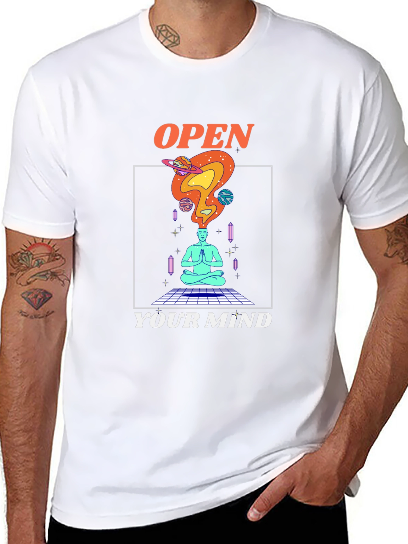 Open Your Mind Graphic Tee