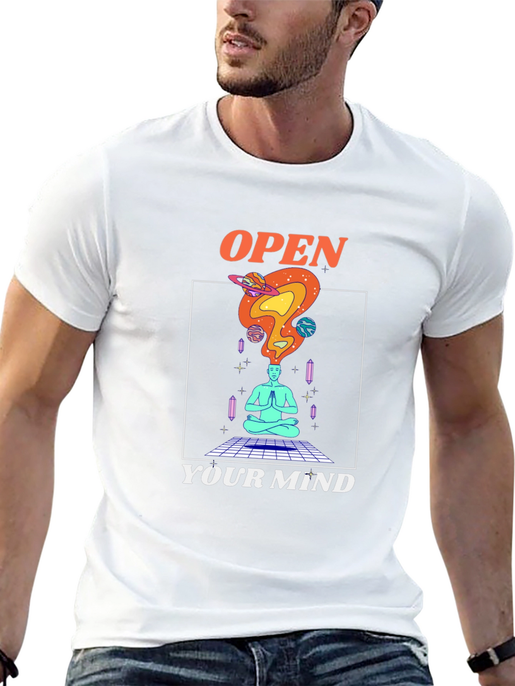 Open Your Mind Graphic Tee