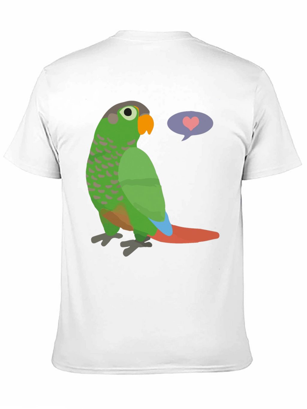 Parrot Love T-Shirt - Cute Bird Graphic Tee