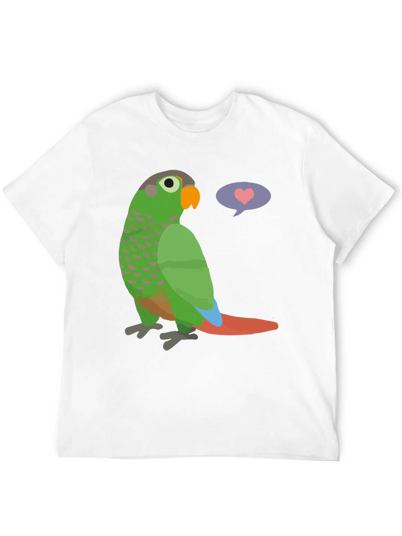 Parrot Love T-Shirt - Cute Bird Graphic Tee