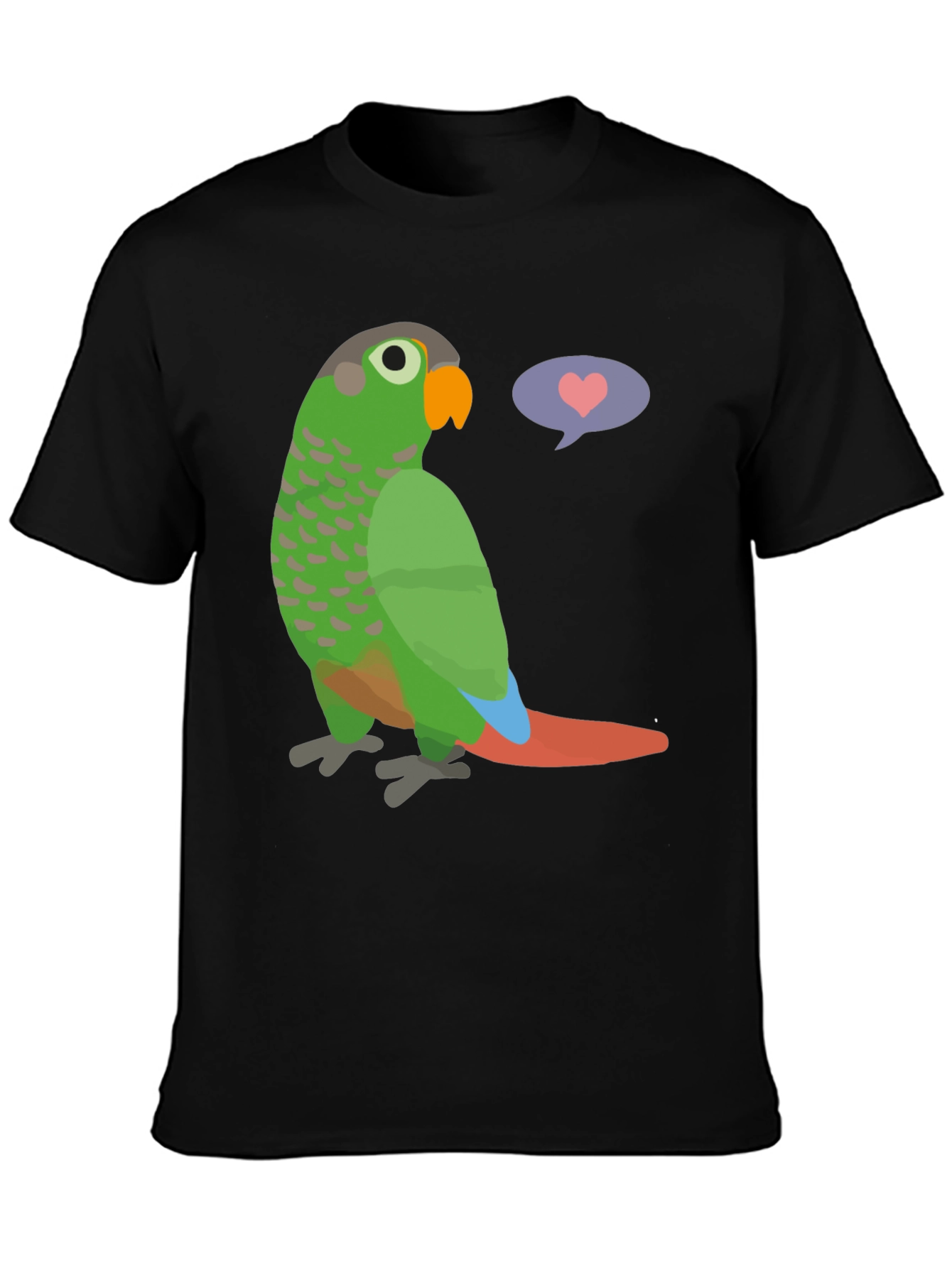 Parrot Love T-Shirt - Cute Bird Graphic Tee
