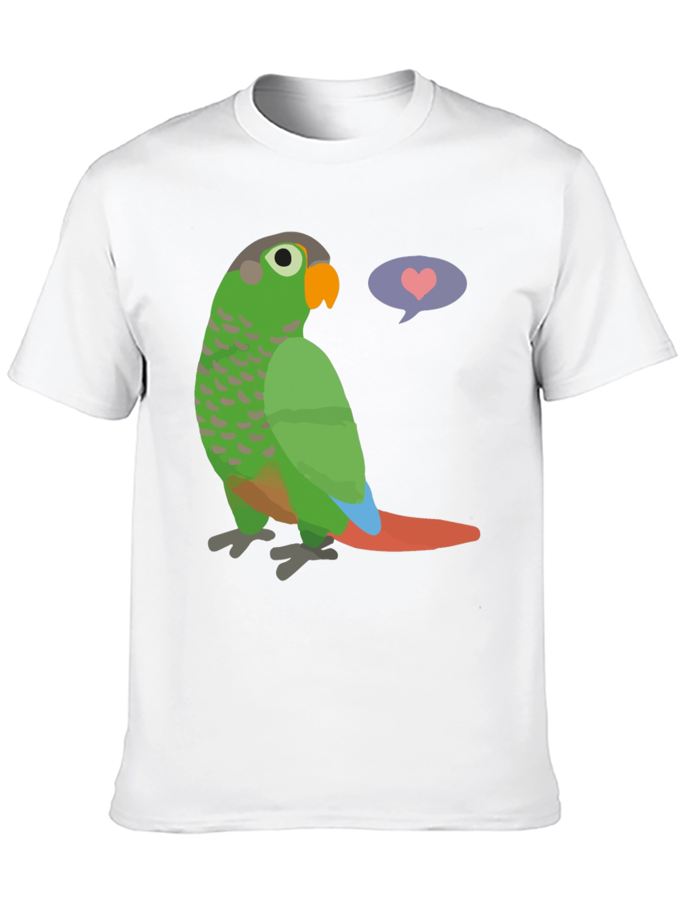 Parrot Love T-Shirt - Cute Bird Graphic Tee