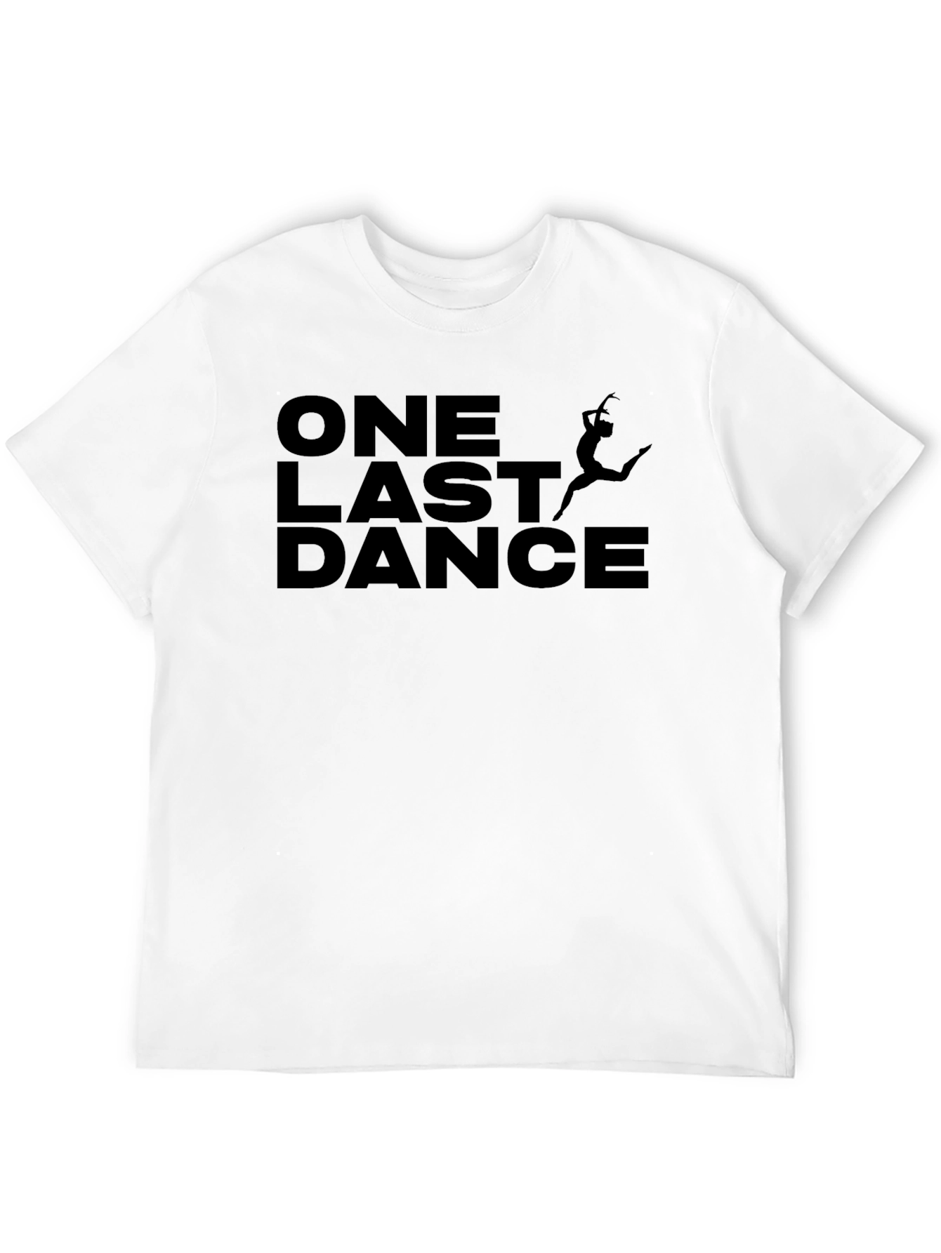 One Last Dance Black Graphic Tee