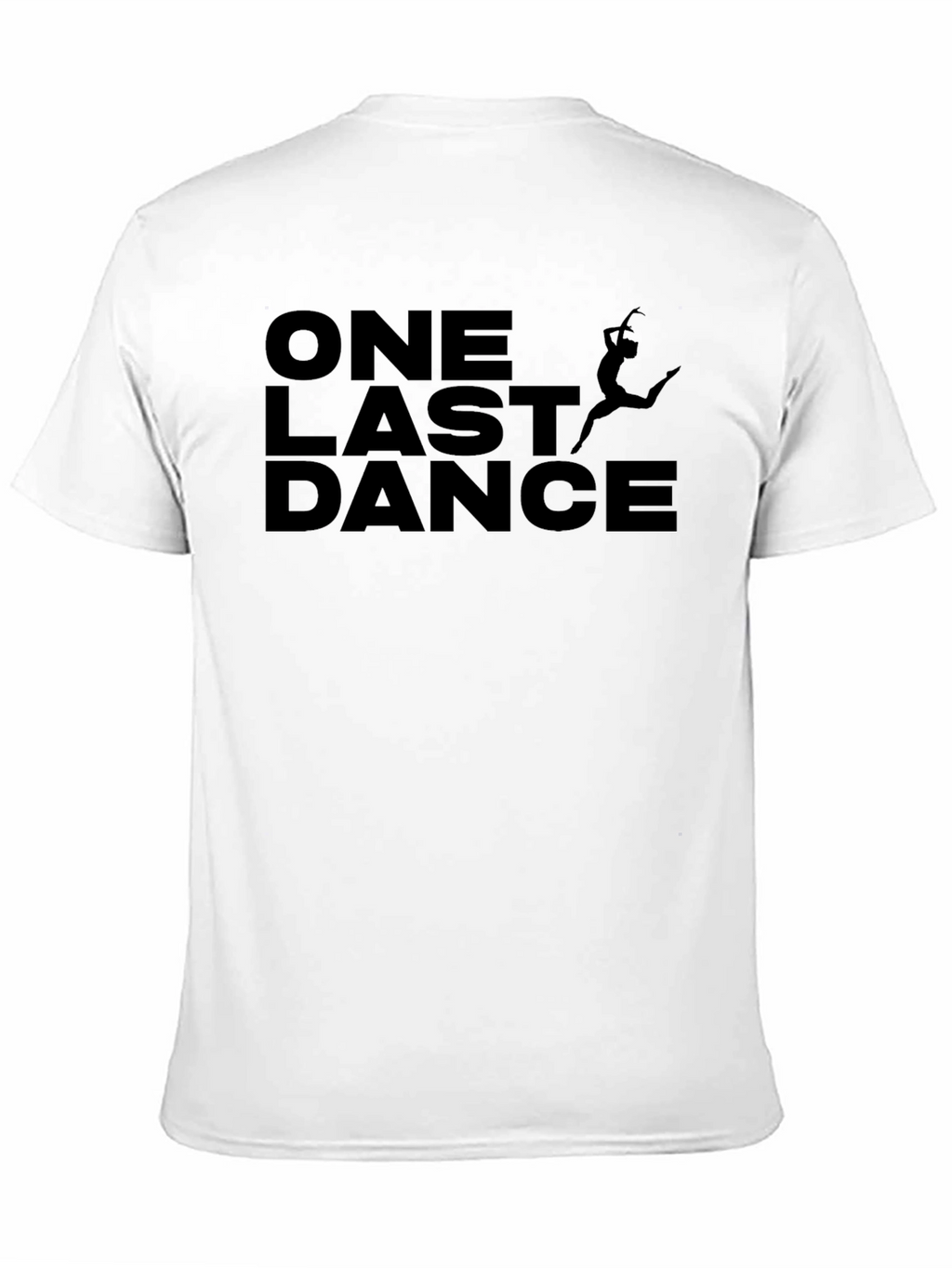 One Last Dance Black Graphic Tee