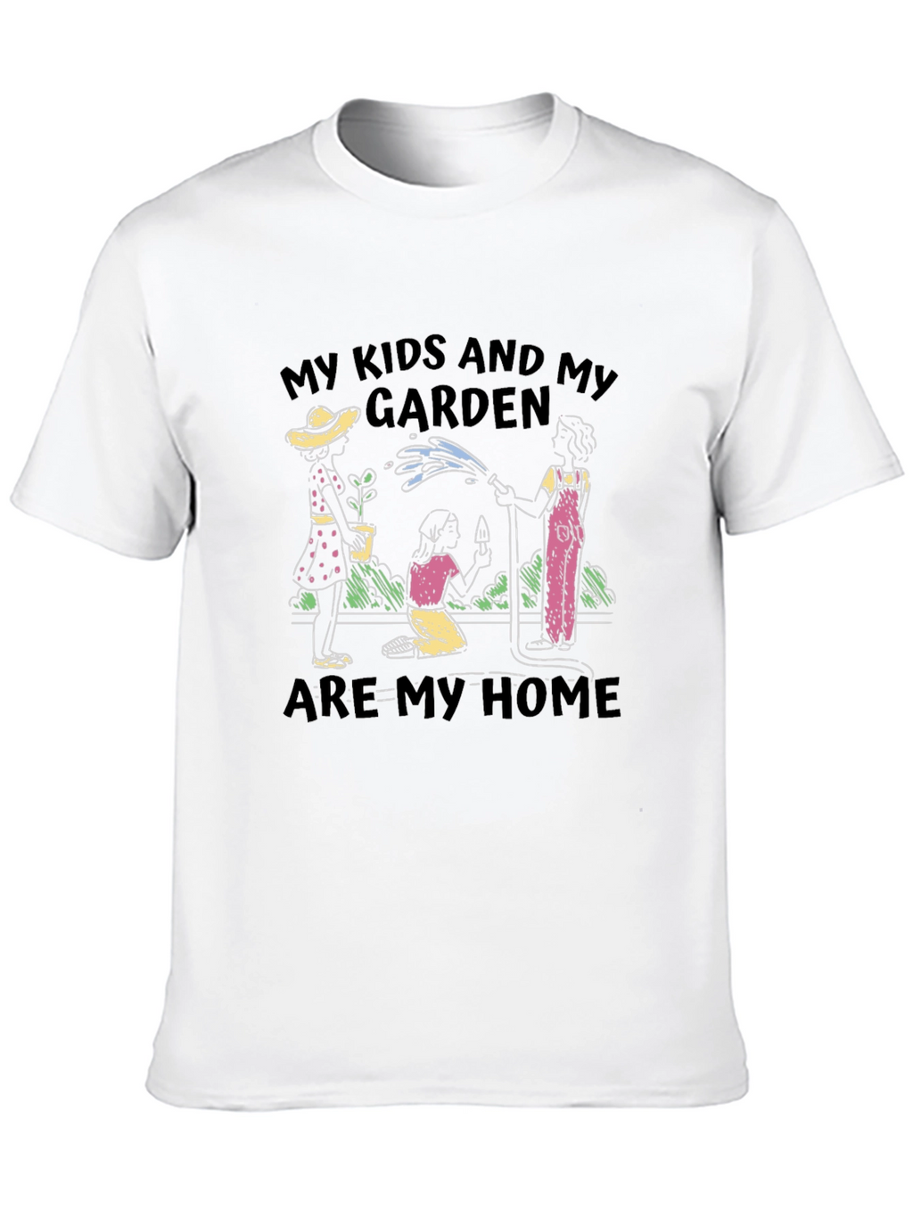 My Kids and My Garden T-Shirt