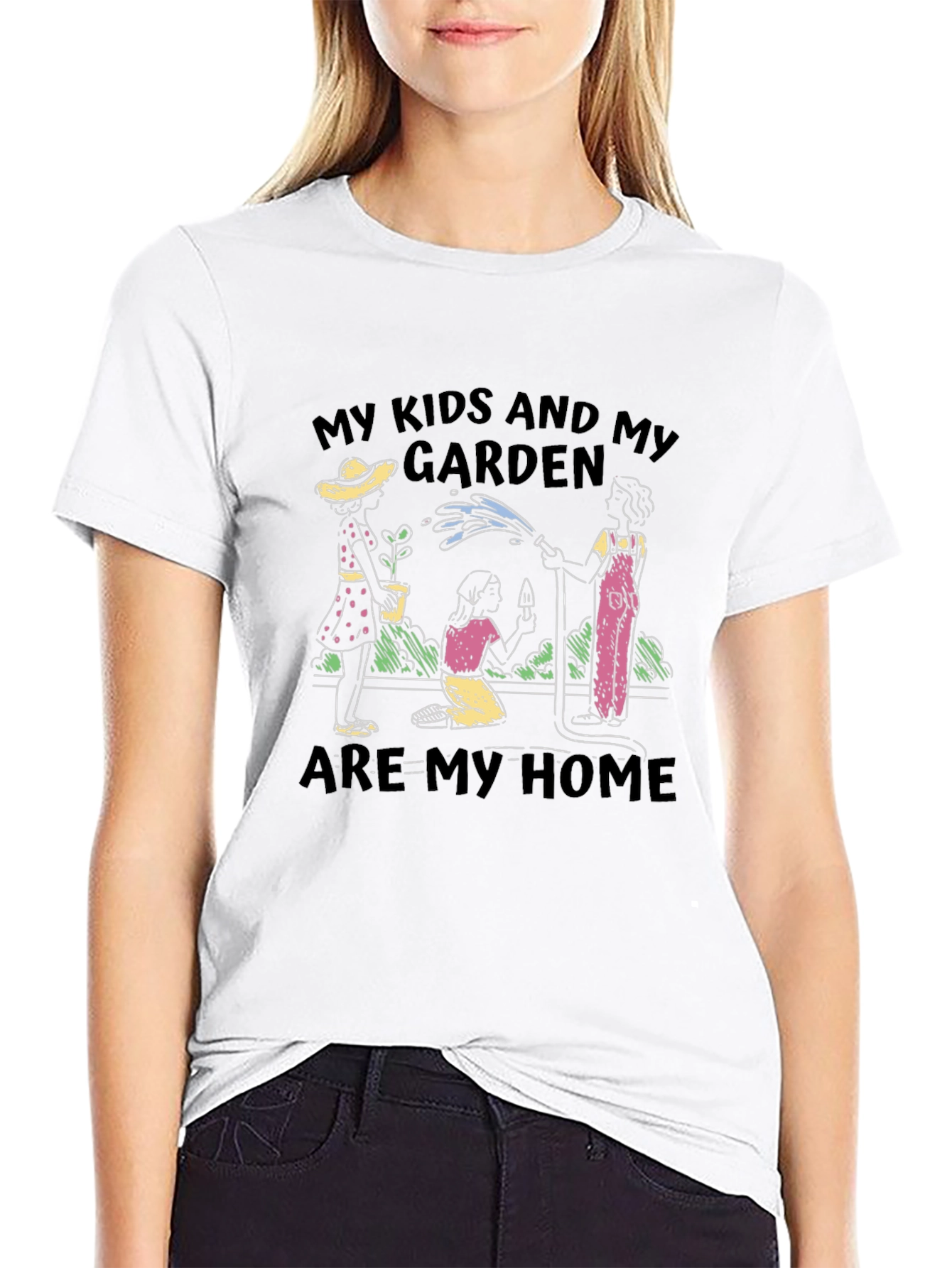 My Kids and My Garden T-Shirt