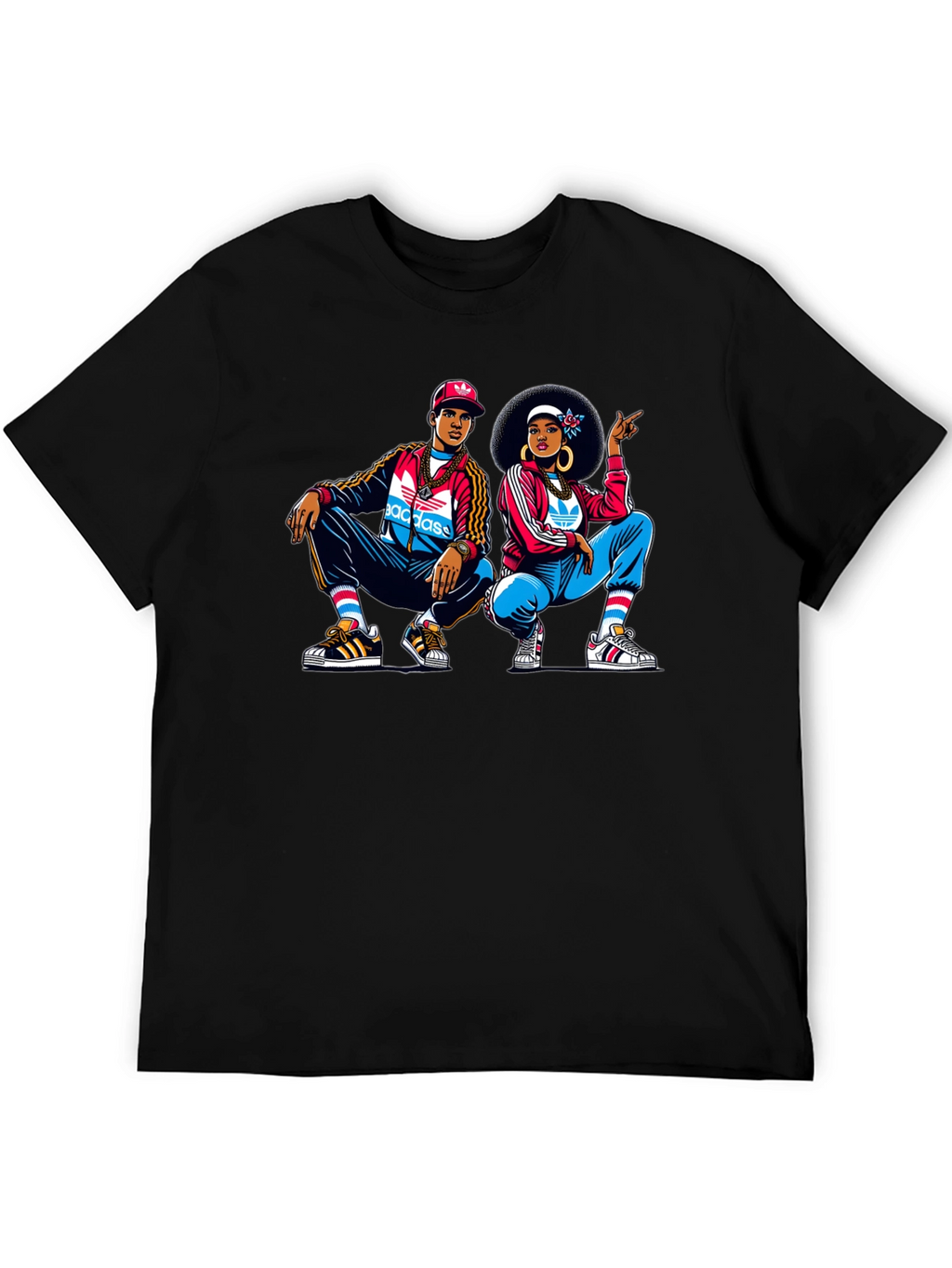 Retro Hip Hop Style T-Shirt