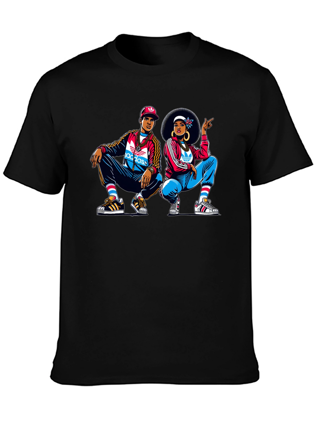 Retro Hip Hop Style T-Shirt