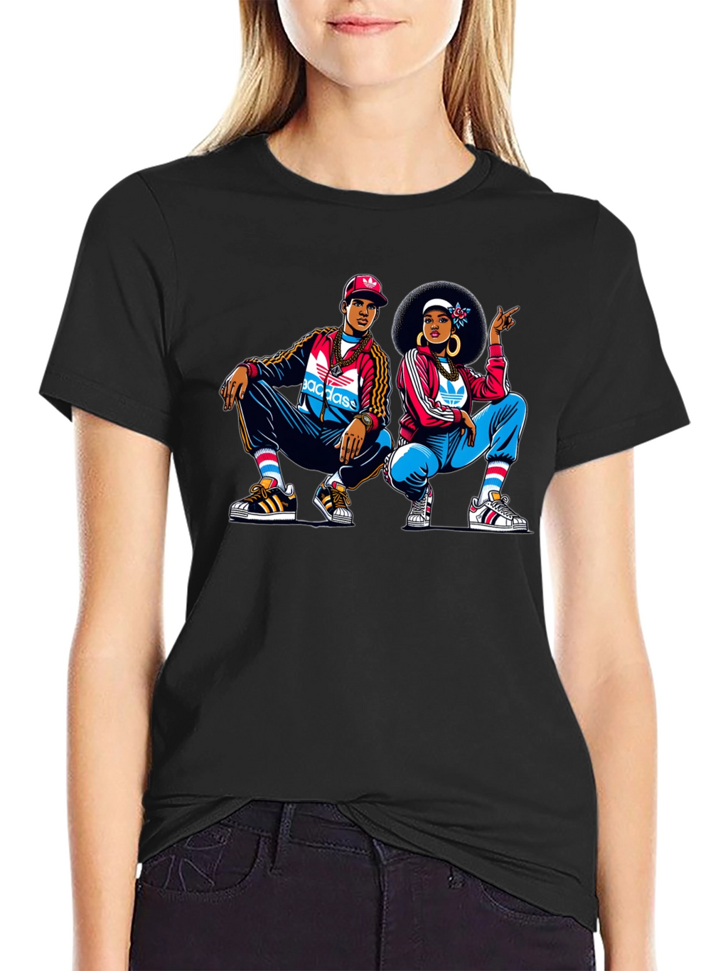 Retro Hip Hop Style T-Shirt