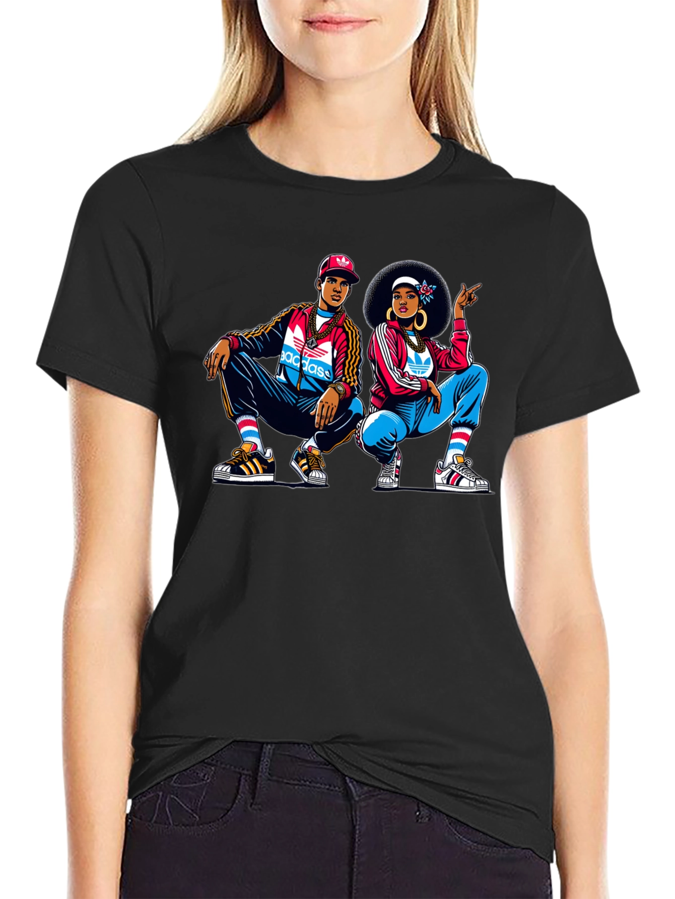 Retro Hip Hop Style T-Shirt