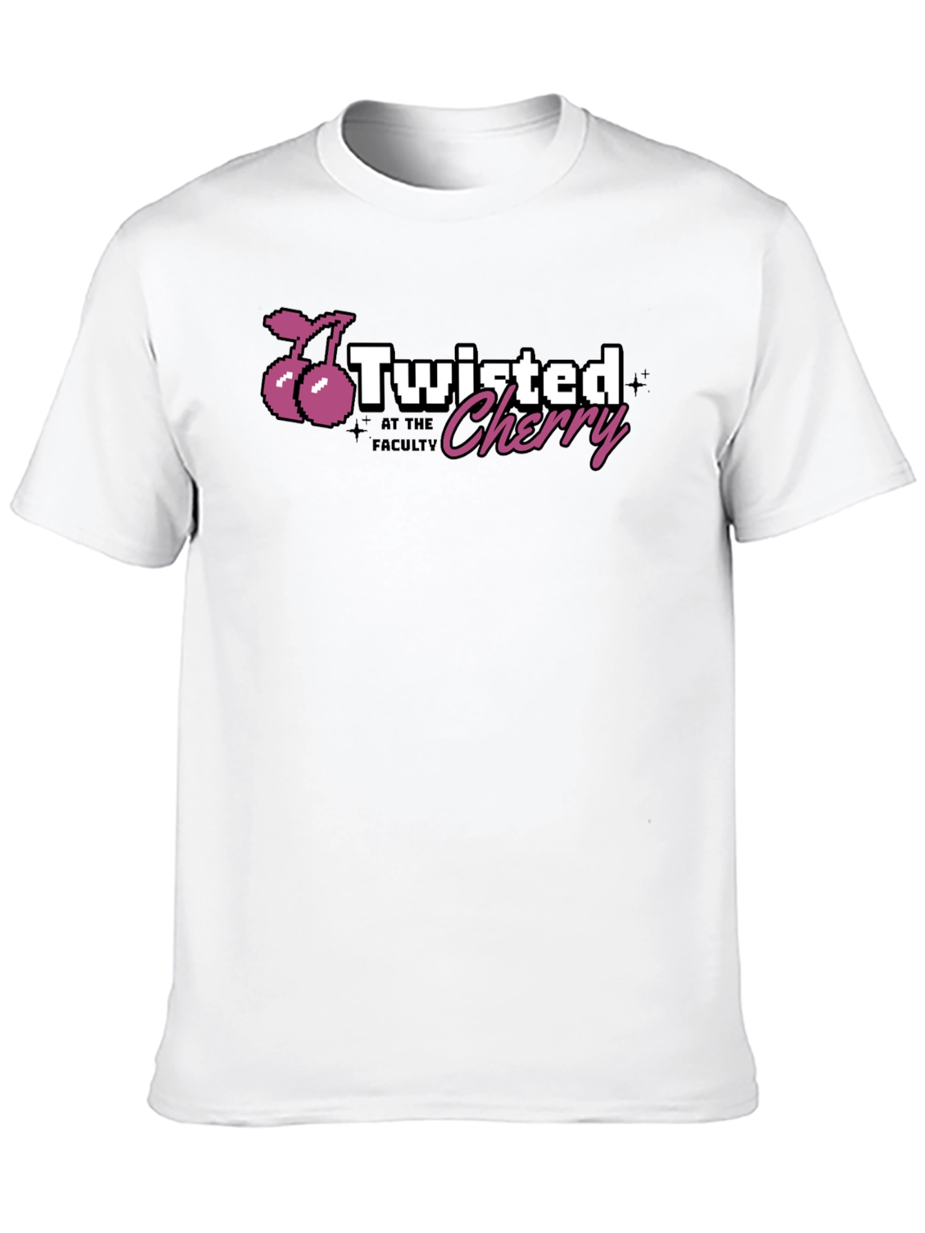 Twisted Cherry Graphic T-Shirt