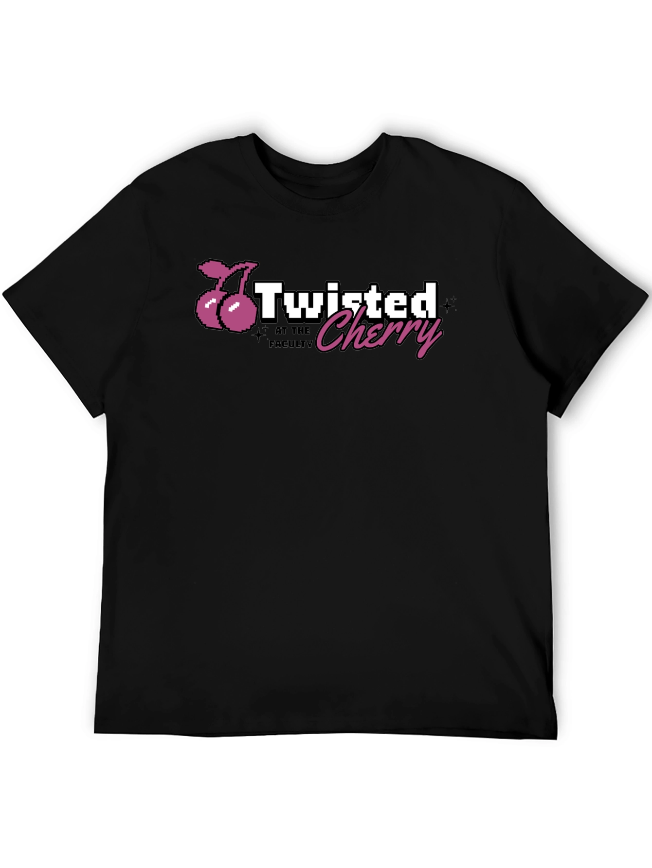 Twisted Cherry Graphic T-Shirt