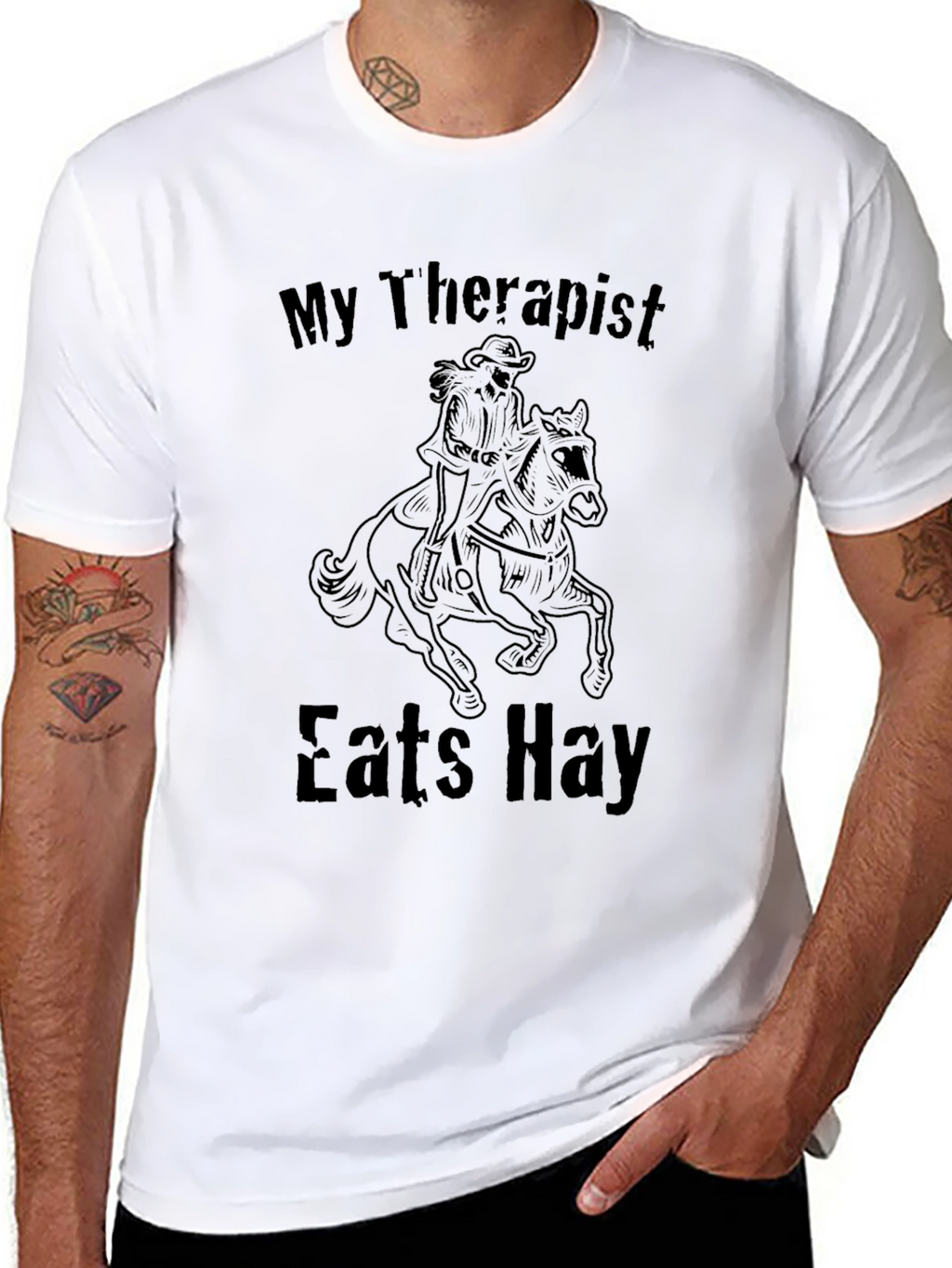 My Therapist Eats Hay T-Shirt