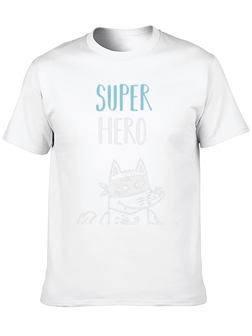 Super Hero Cat T-Shirt