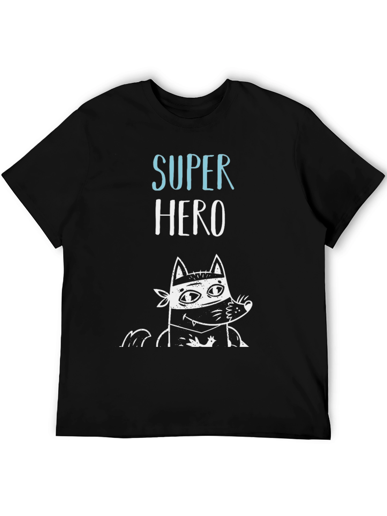 Super Hero Cat T-Shirt