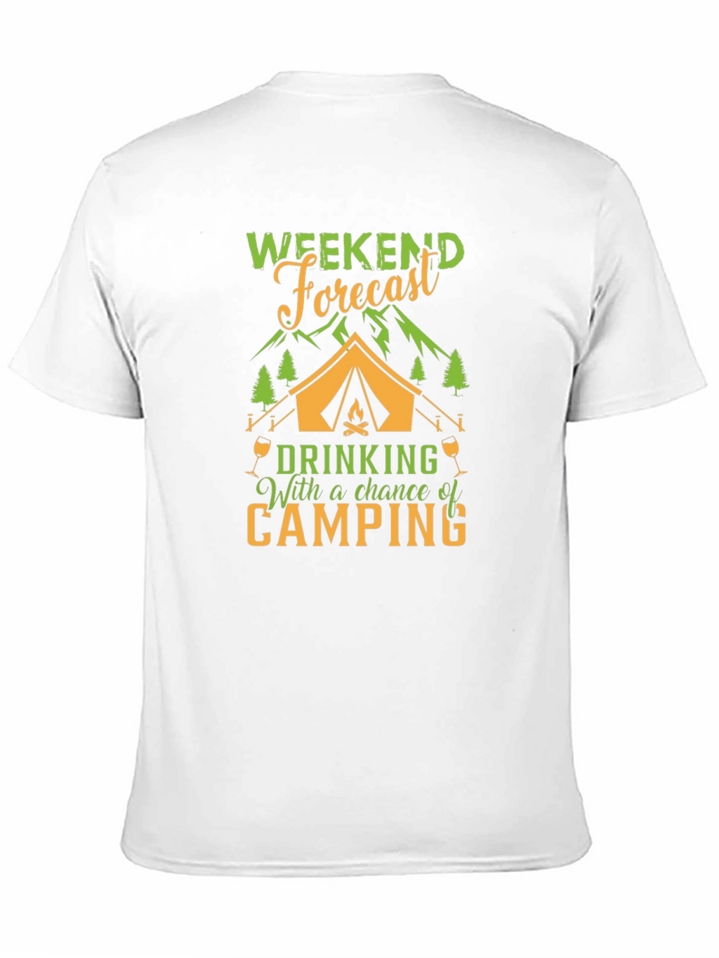 Weekend Forecast Camping T-Shirt