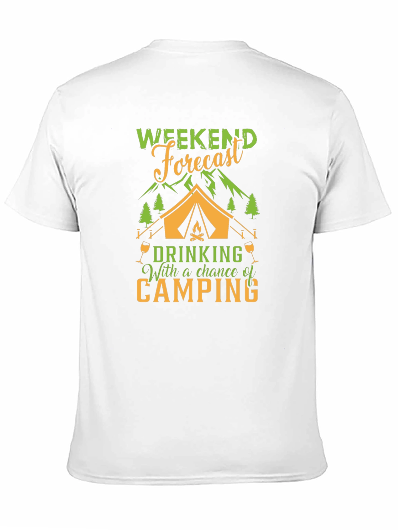 Weekend Forecast Camping T-Shirt