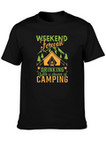 Weekend Forecast Camping T-Shirt
