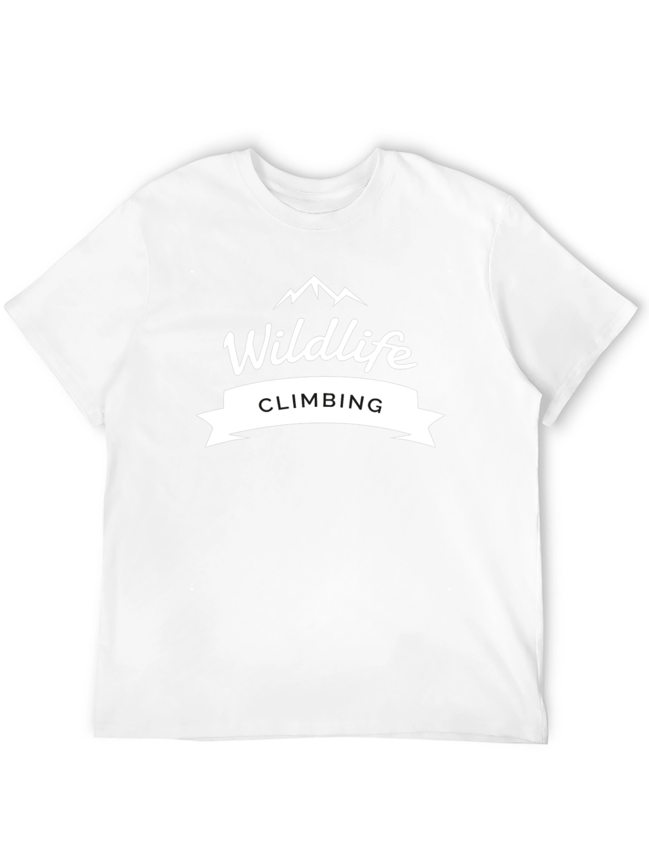 Wildlife Climbing Black T-Shirt