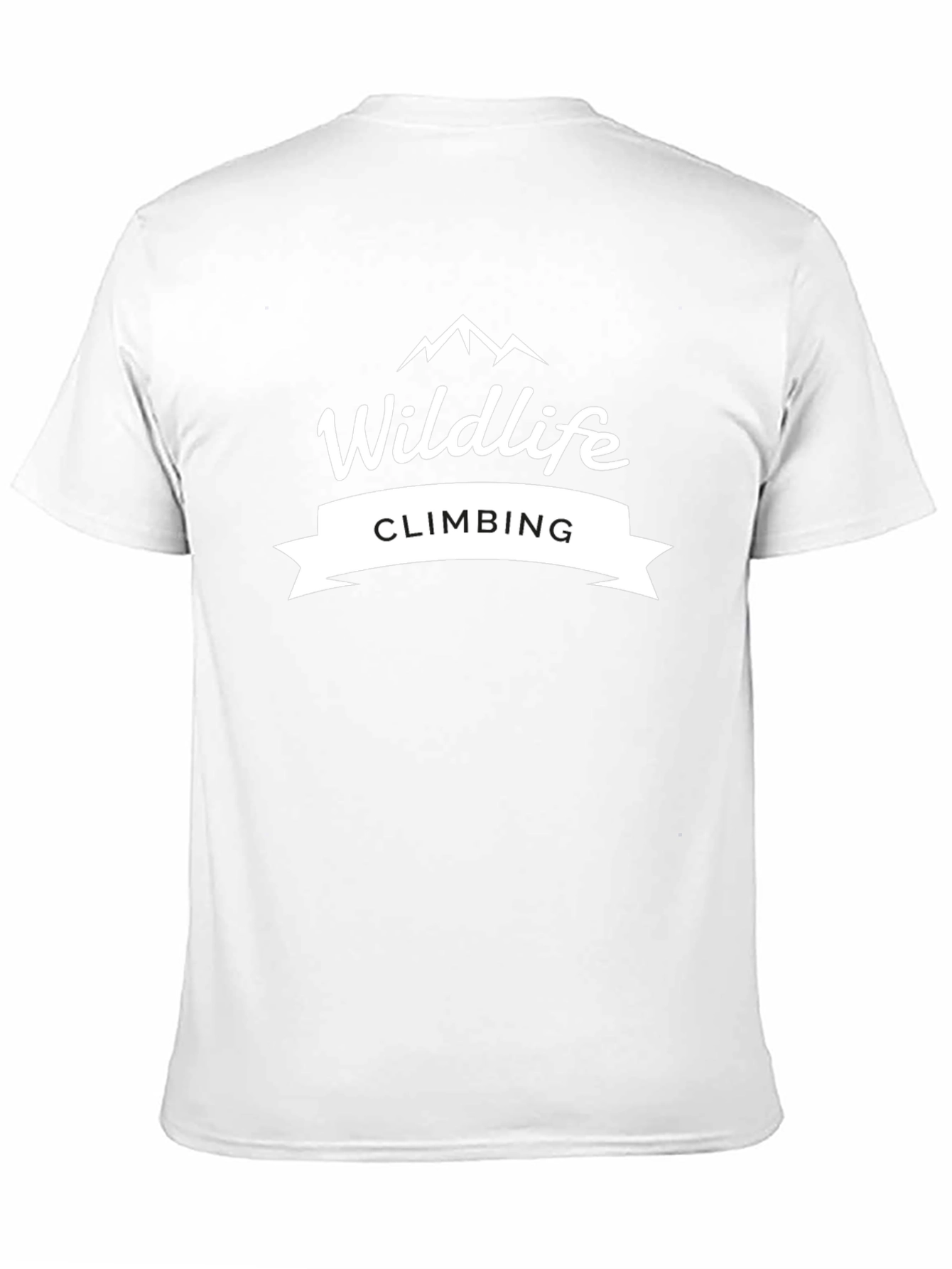 Wildlife Climbing Black T-Shirt