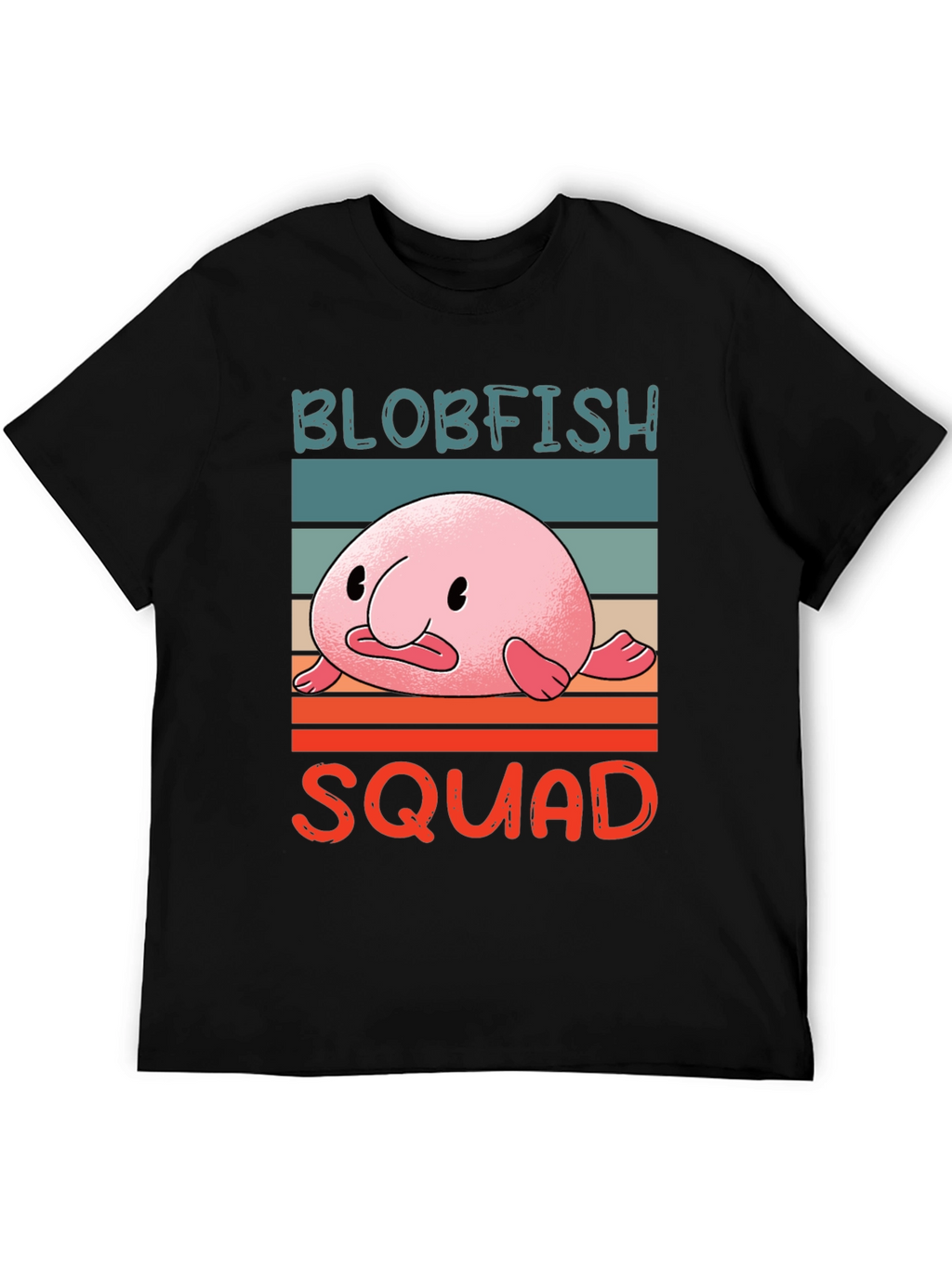 Blobfish Squad Graphic Tee - Unique & Fun!