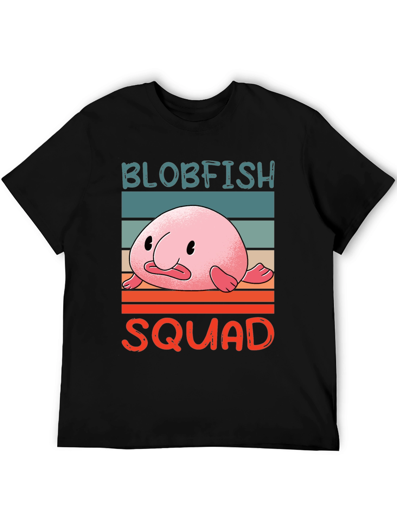 Blobfish Squad Graphic Tee - Unique & Fun!