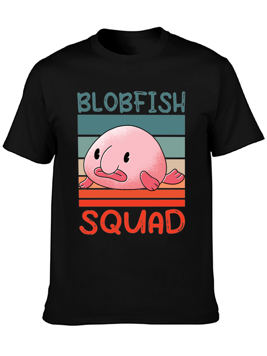 Blobfish Squad Graphic Tee - Unique & Fun!