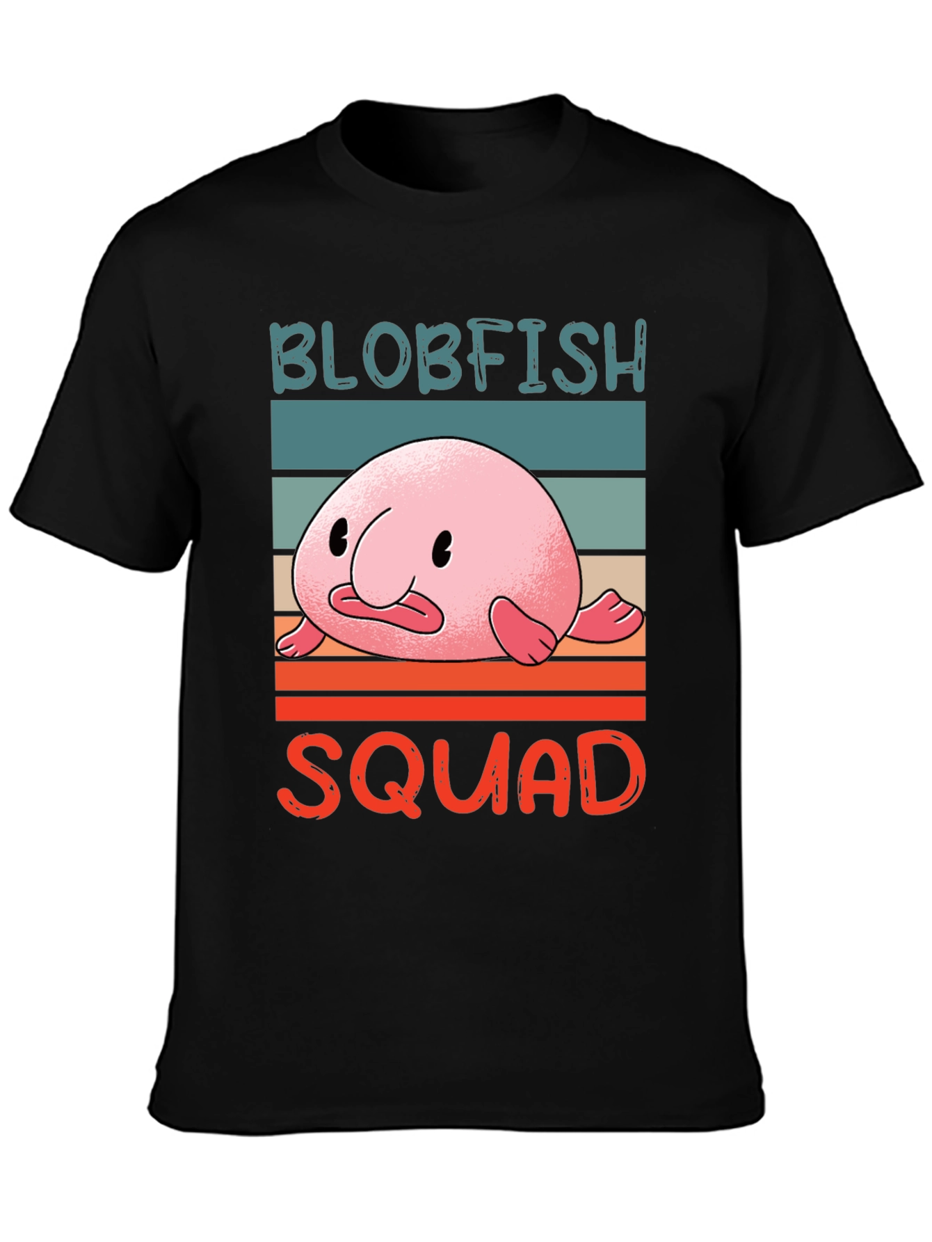 Blobfish Squad Graphic Tee - Unique & Fun!