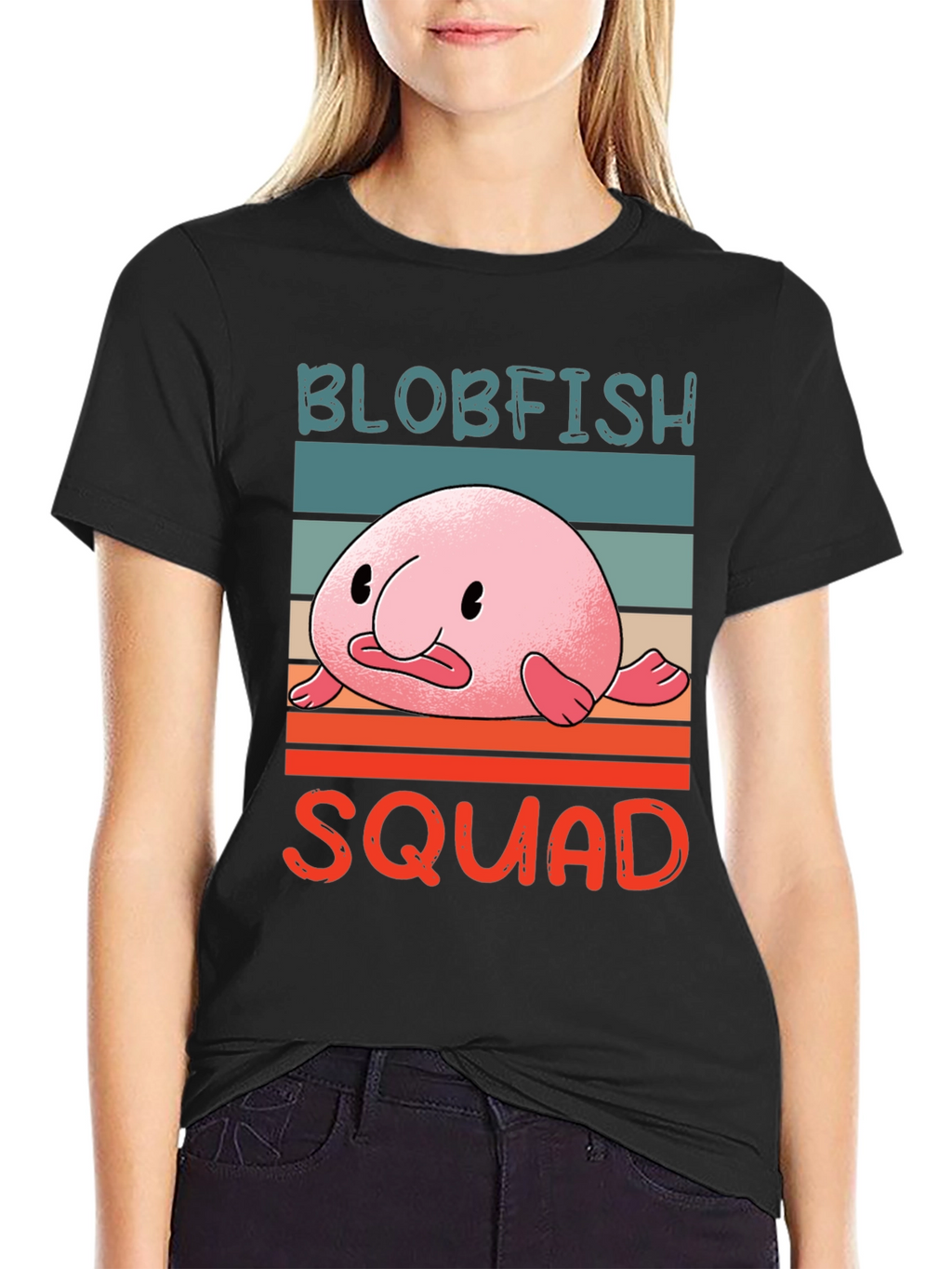 Blobfish Squad Graphic Tee - Unique & Fun!
