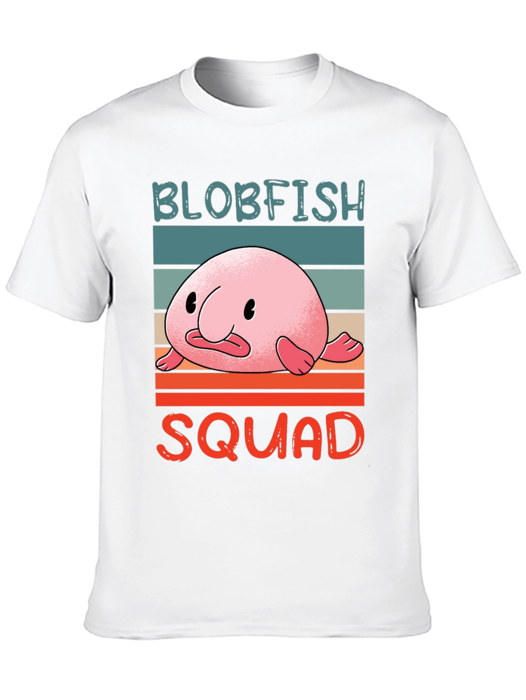 Blobfish Squad Graphic Tee - Unique & Fun!