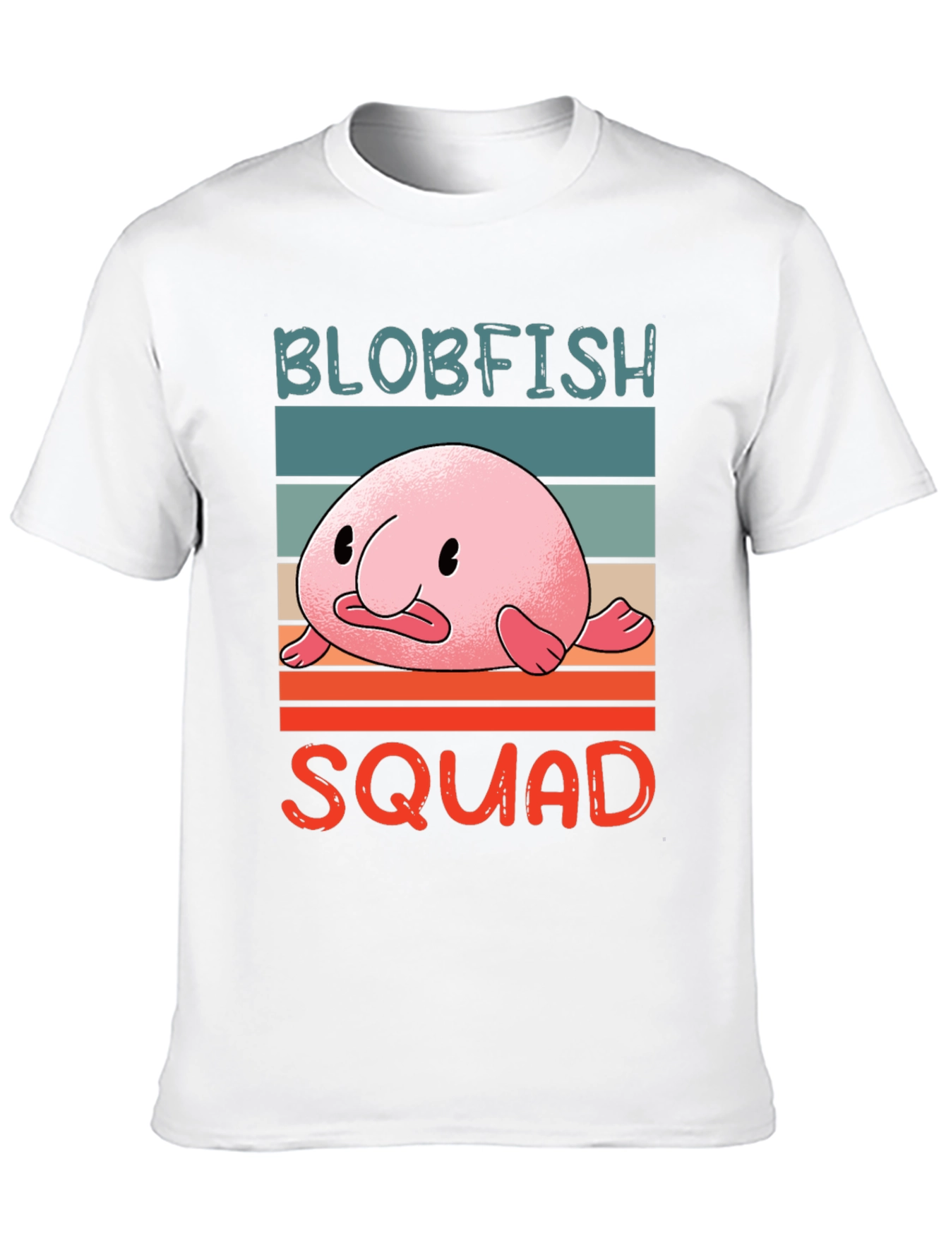 Blobfish Squad Graphic Tee - Unique & Fun!