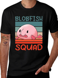 Blobfish Squad Graphic Tee - Unique & Fun!