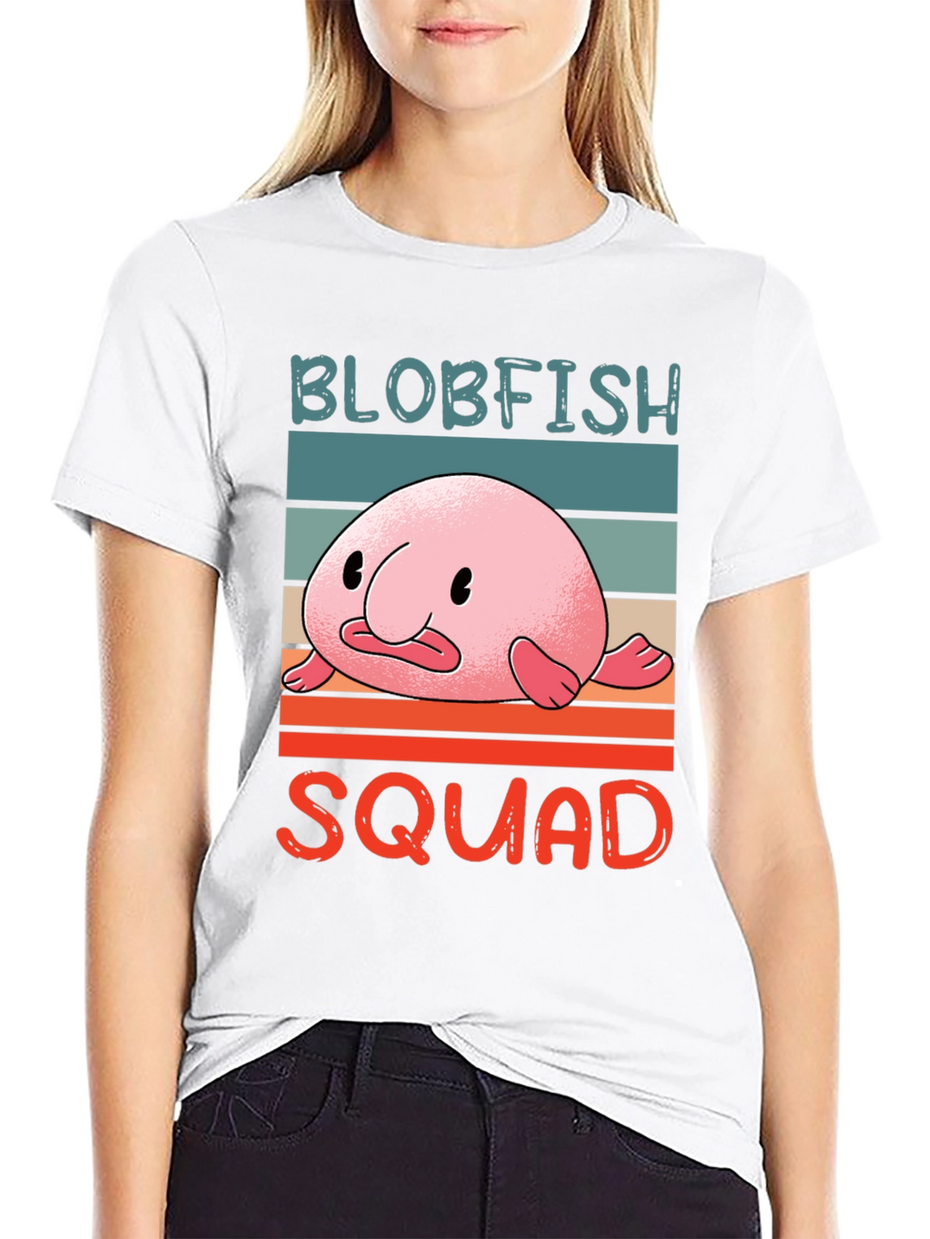 Blobfish Squad Graphic Tee - Unique & Fun!
