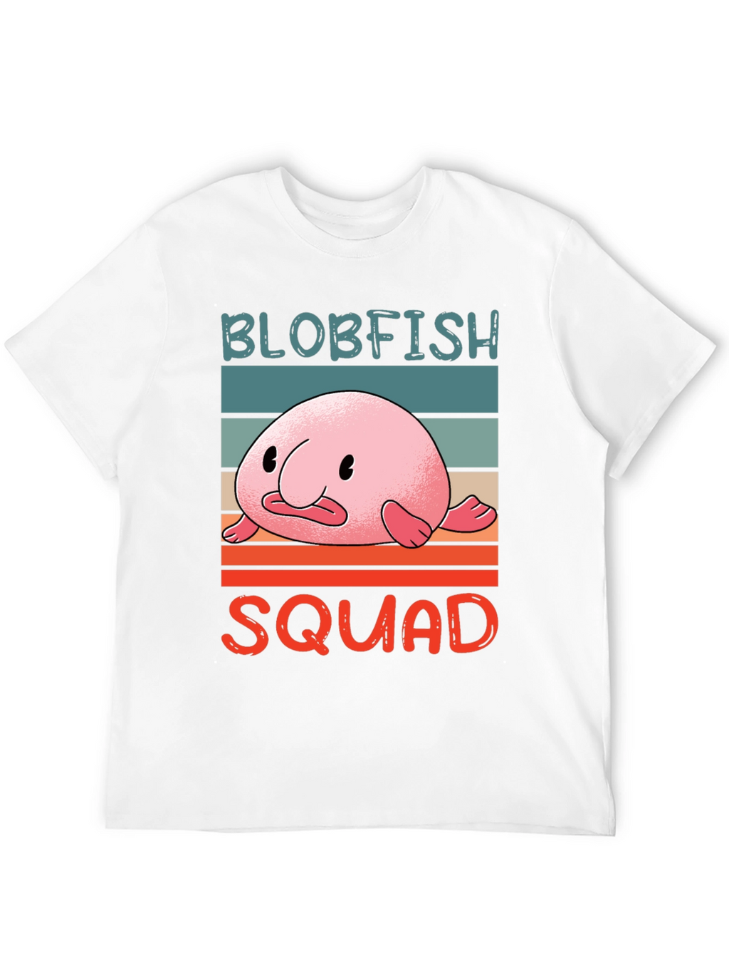 Blobfish Squad Graphic Tee - Unique & Fun!