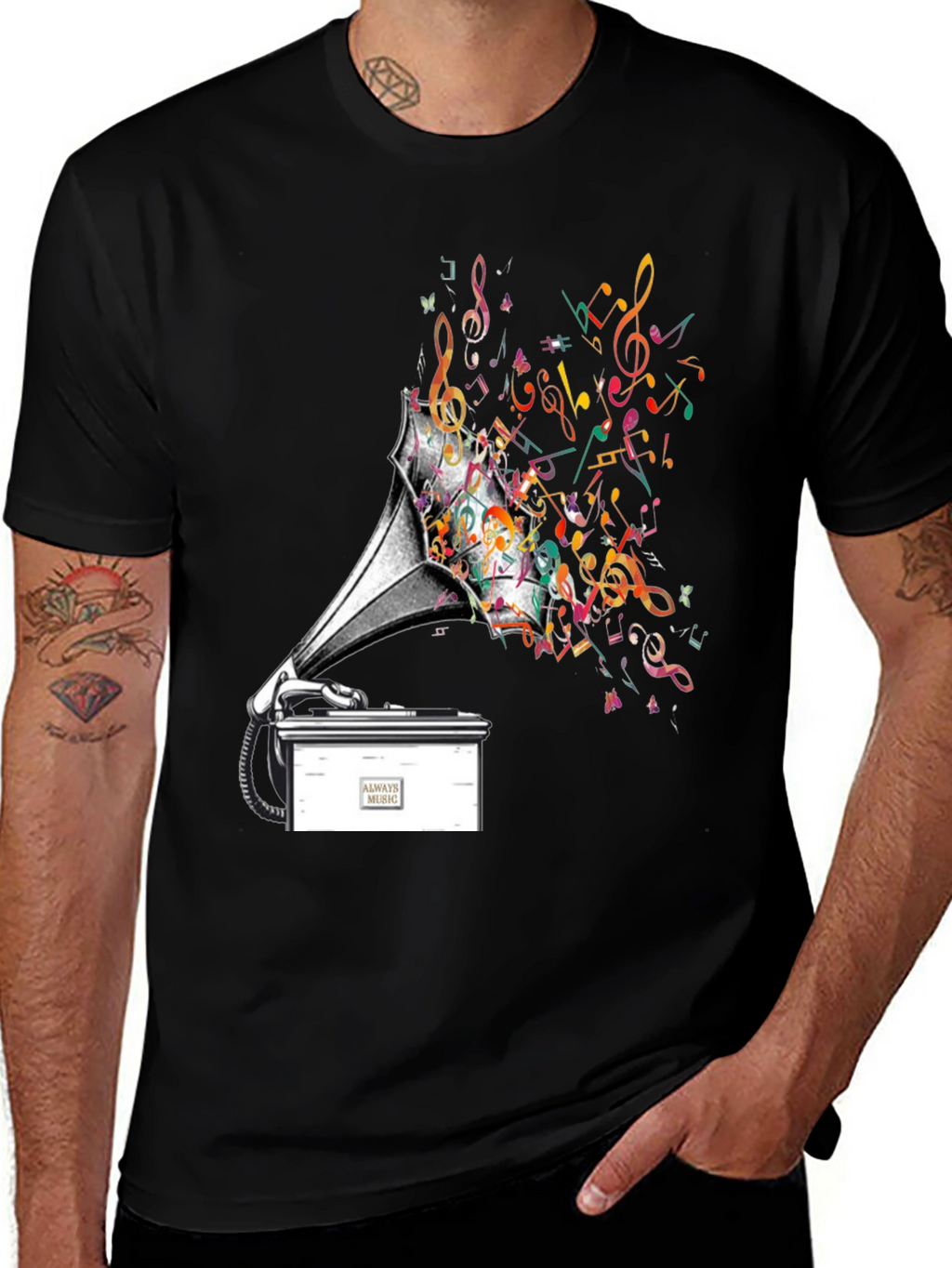 Music Explosion T-Shirt - Always Music