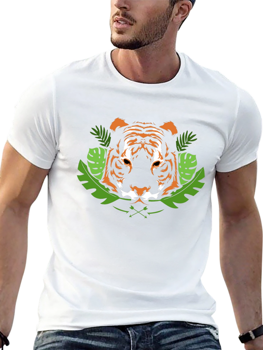 Jungle Tiger Graphic Tee