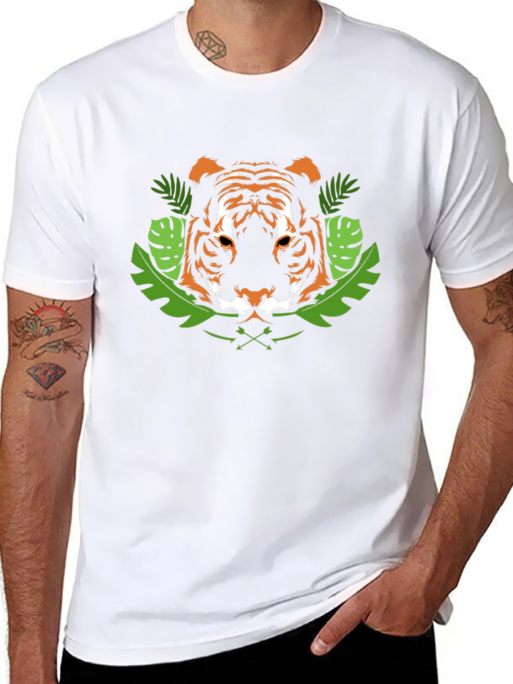 Jungle Tiger Graphic Tee