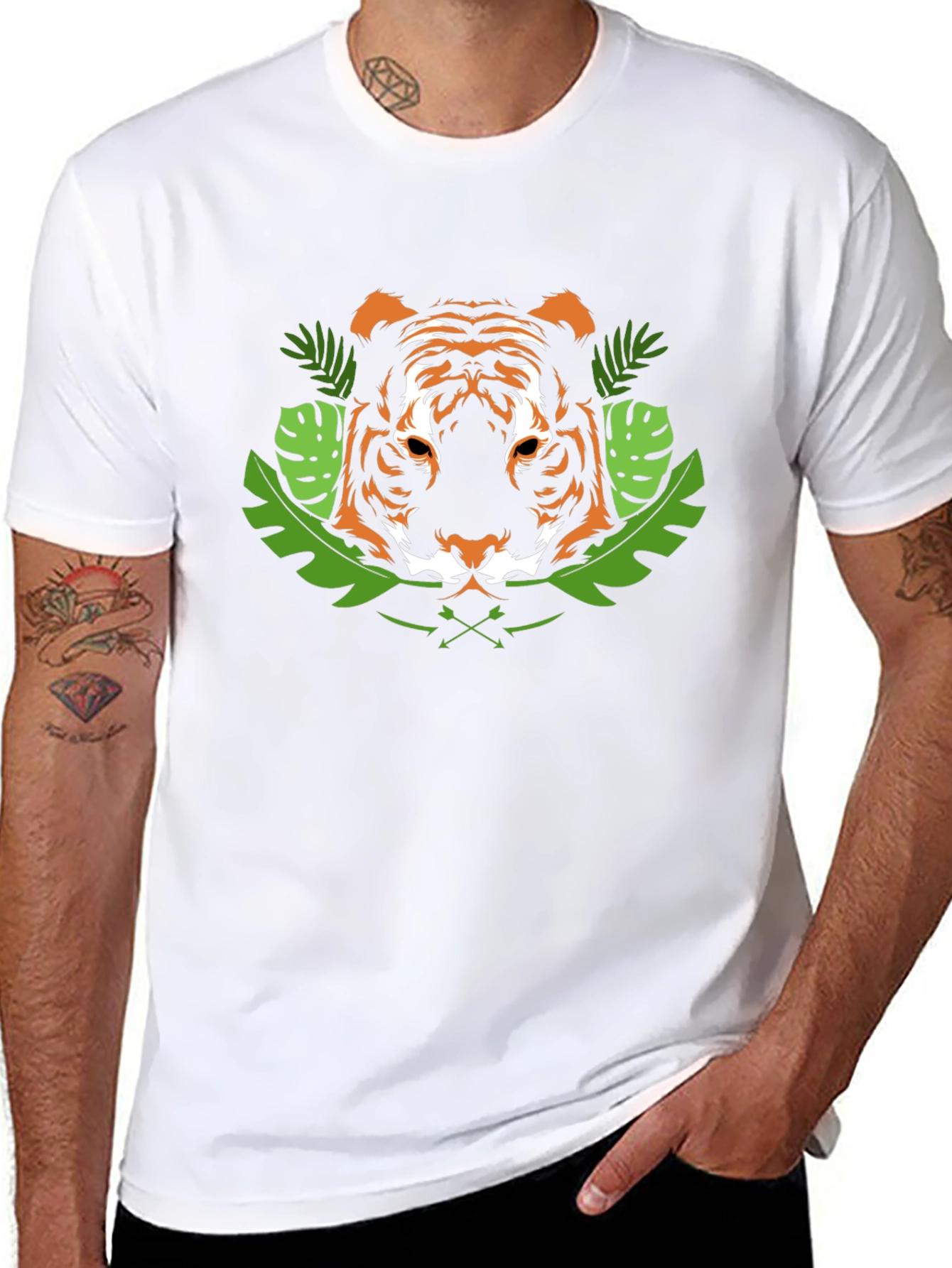 Jungle Tiger Graphic Tee