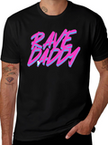 Rave Daddy Graphic T-Shirt - Black Cotton Tee