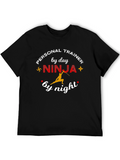 Personal Trainer Ninja T-Shirt Funny Gym Workout Tee