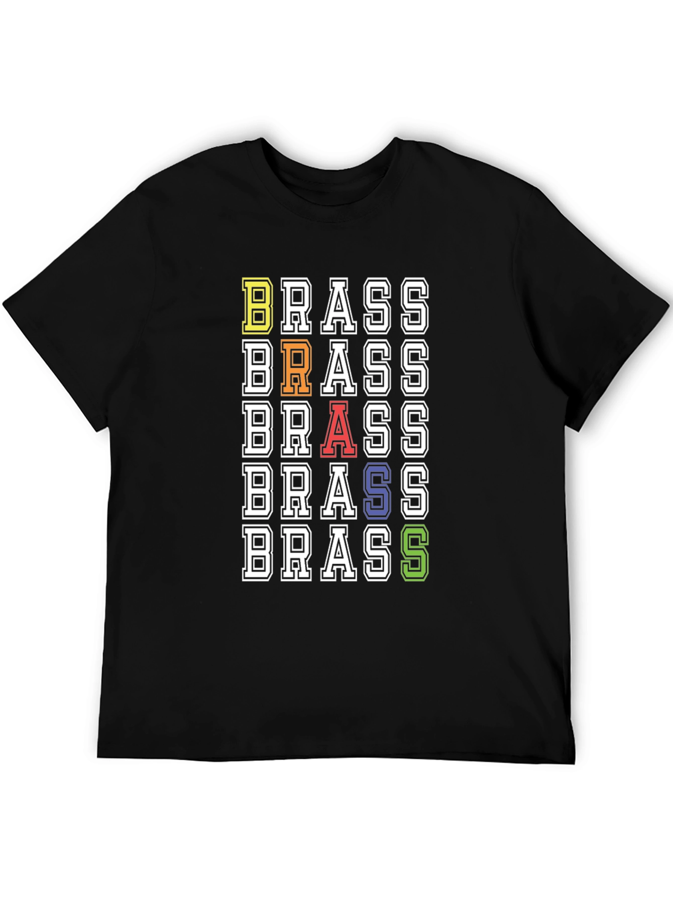 Colorful Brass Band Music T-Shirt