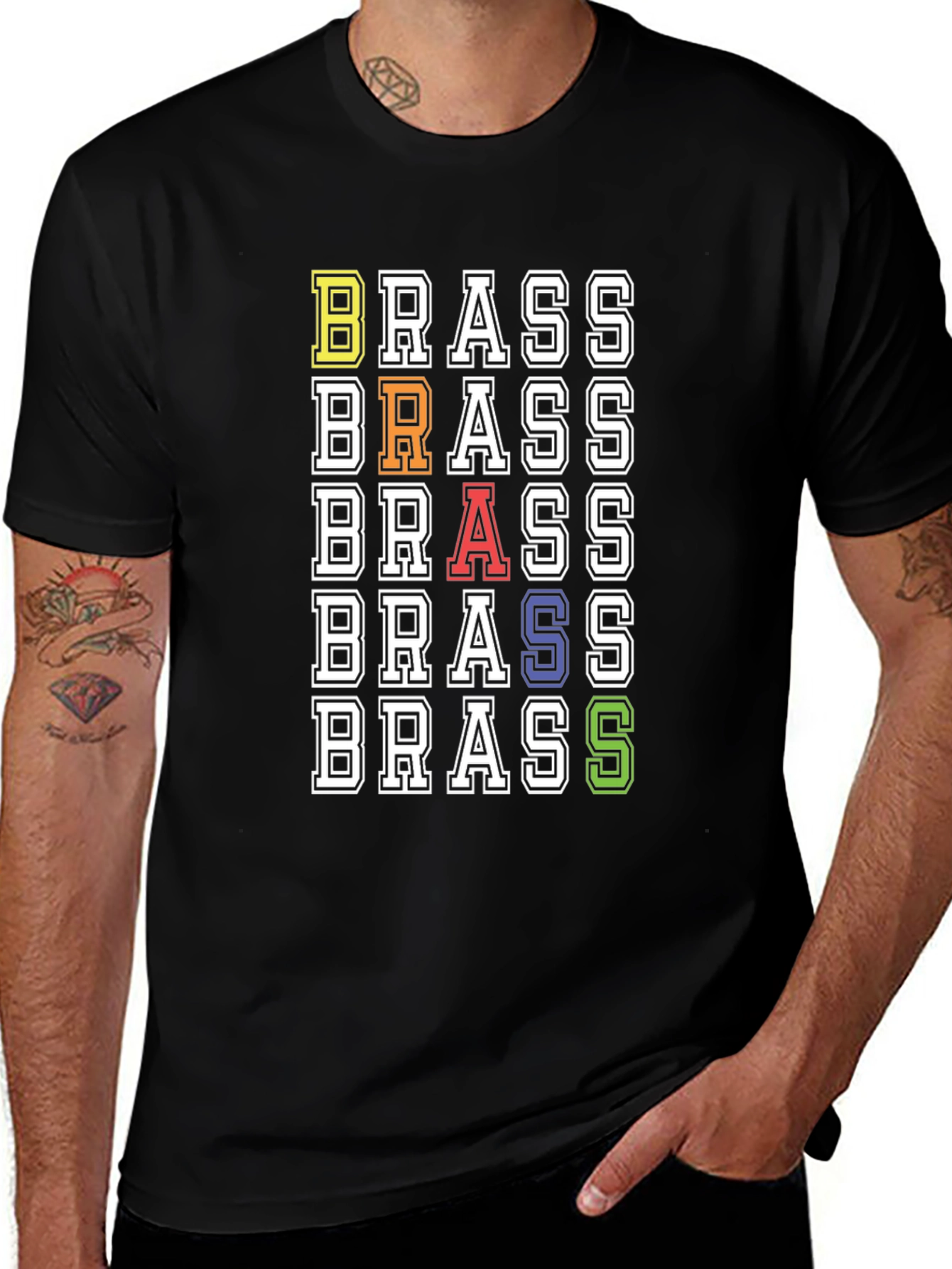 Colorful Brass Band Music T-Shirt