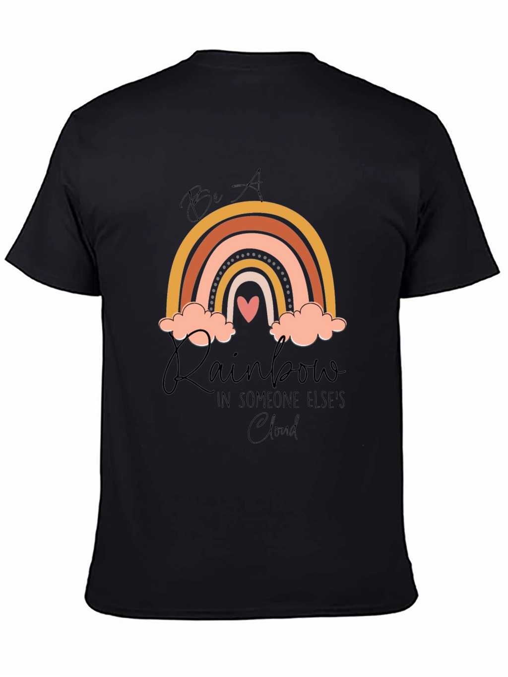 Be A Rainbow Graphic T-Shirt