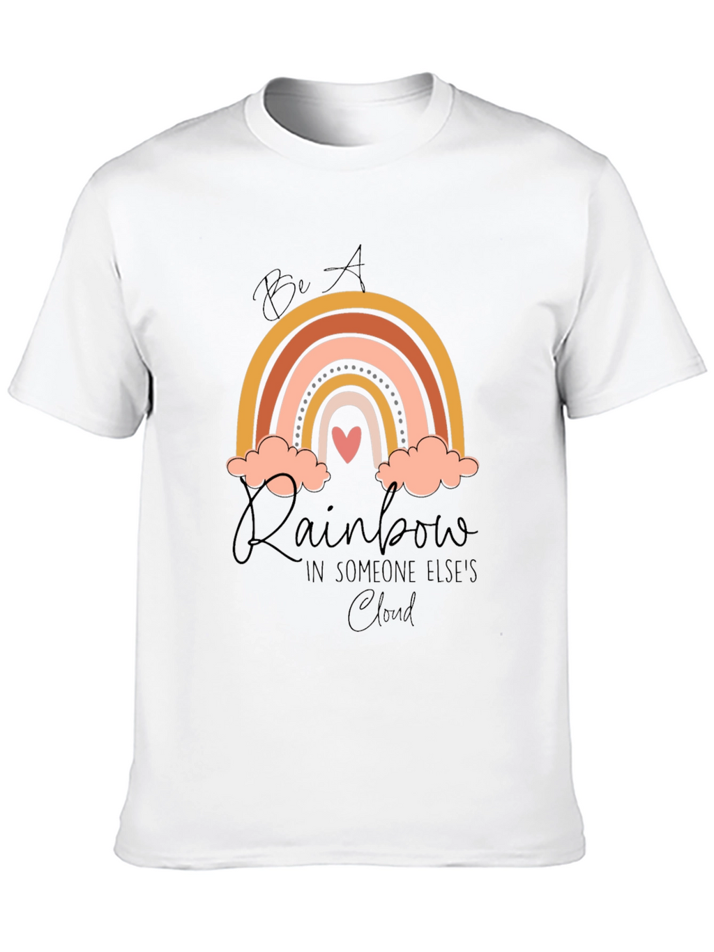 Be A Rainbow Graphic T-Shirt