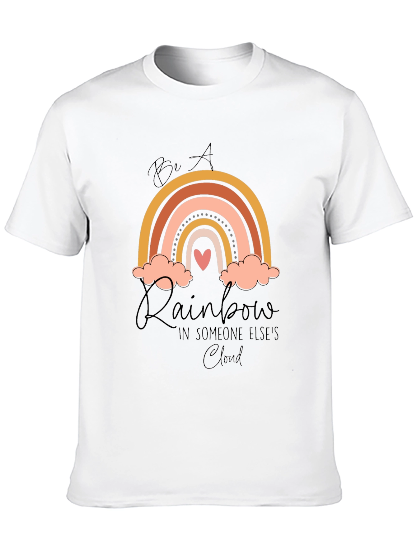 Be A Rainbow Graphic T-Shirt