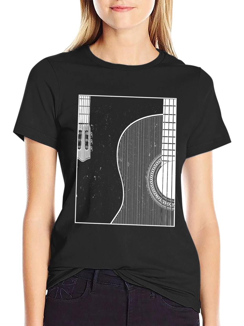 Guitar Graphic T-Shirt - Music Lover Tee