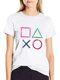 PlayStation Symbols Graphic Black T-Shirt