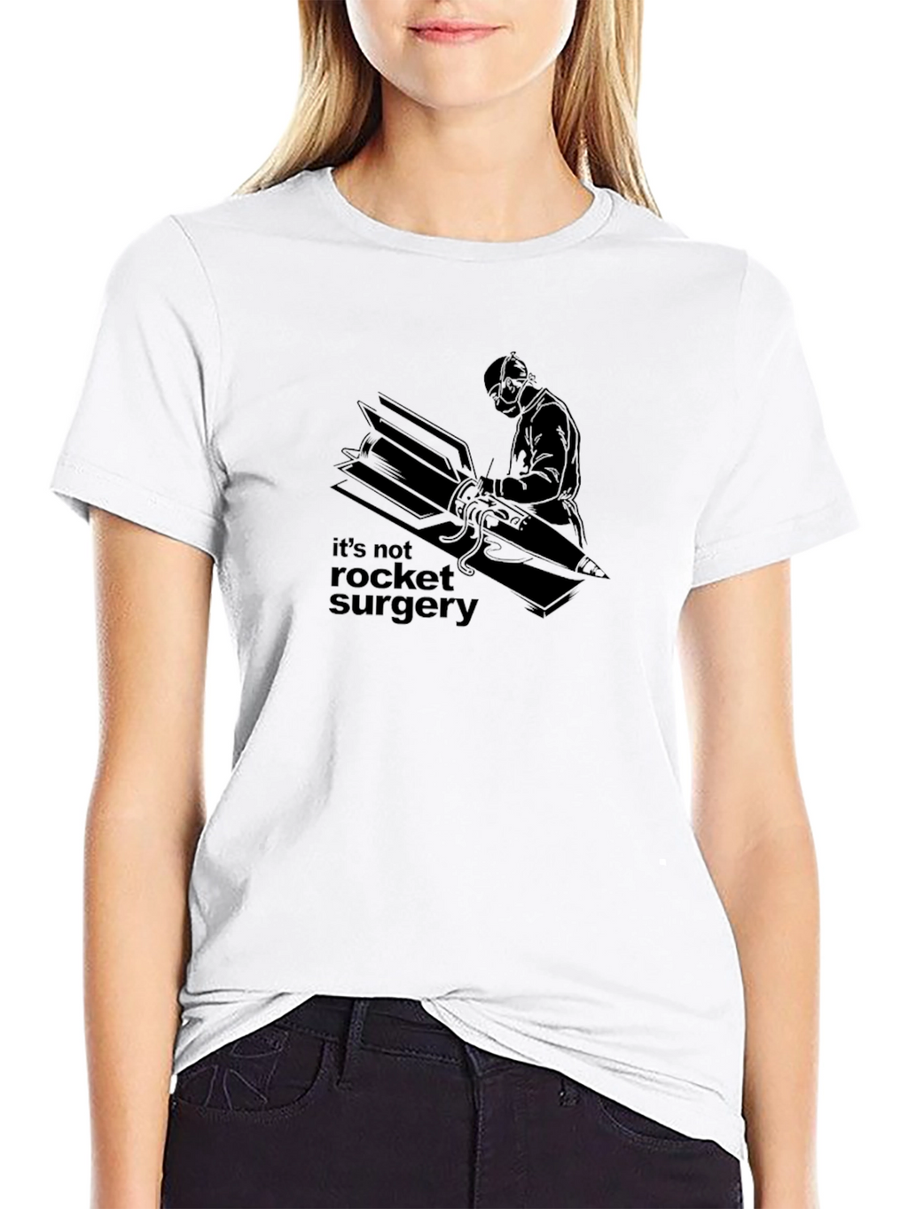 Its Not Rocket Surgery Graphic Tee